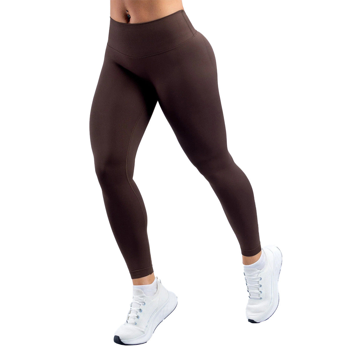 Wholesale Women’s Seamless Activewear Pants | High-Waisted V-Shape Peach-Lift Gym Leggings | fouregg