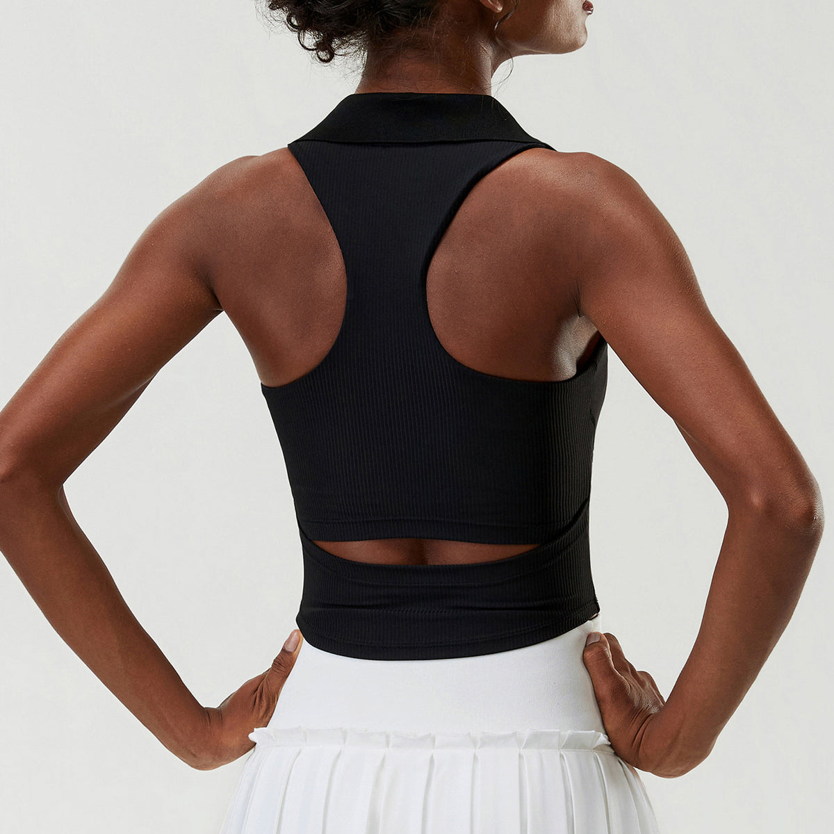 Wholesale Plus Size Women’s Sports Top | Bulk V-Neck Tennis & Badminton Activewear | fouregg