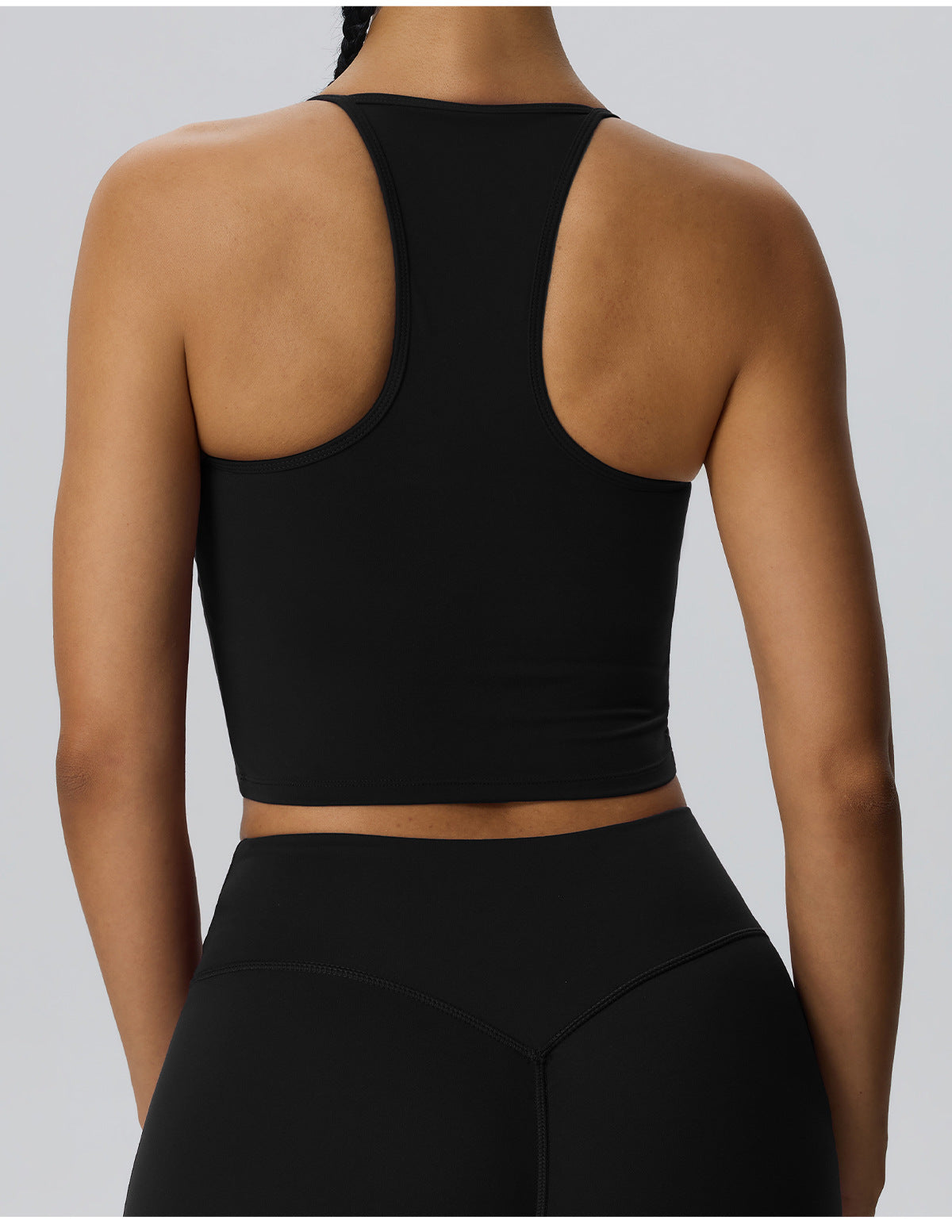 Wholesale Women’s Double-Brushed Sports Bra | Bulk Padded Running & Fitness Tank 62142 | fouregg