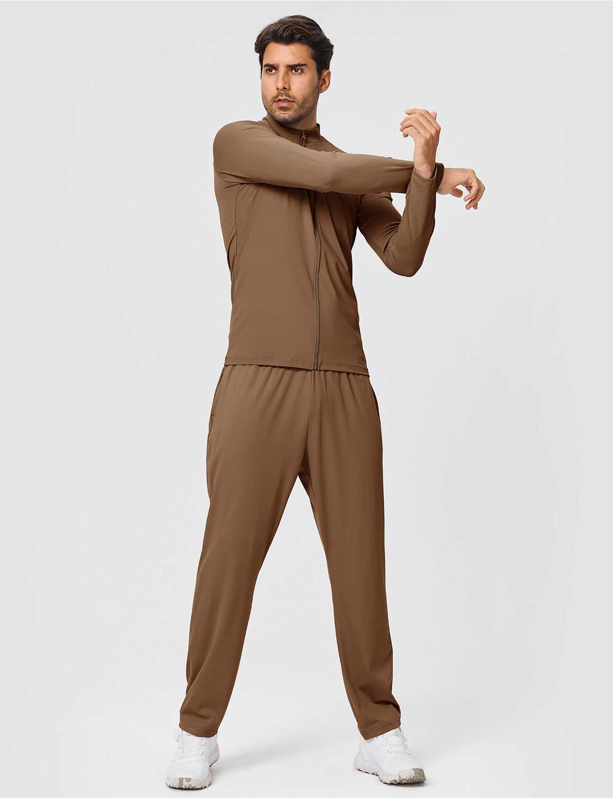 Wholesale Men’s Winter Sports Set | Bulk Lightweight Fleece Fitness & Casual Wear | fouregg
