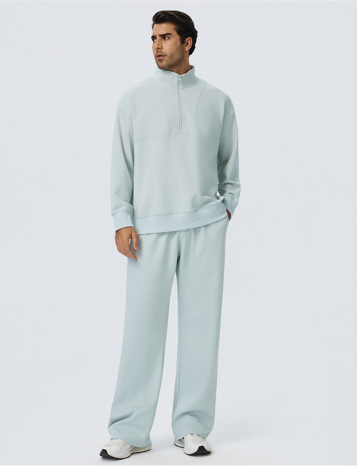 Wholesale Men’s Fleece Tracksuit Set | Bulk Warm Running & Fitness Activewear | fouregg