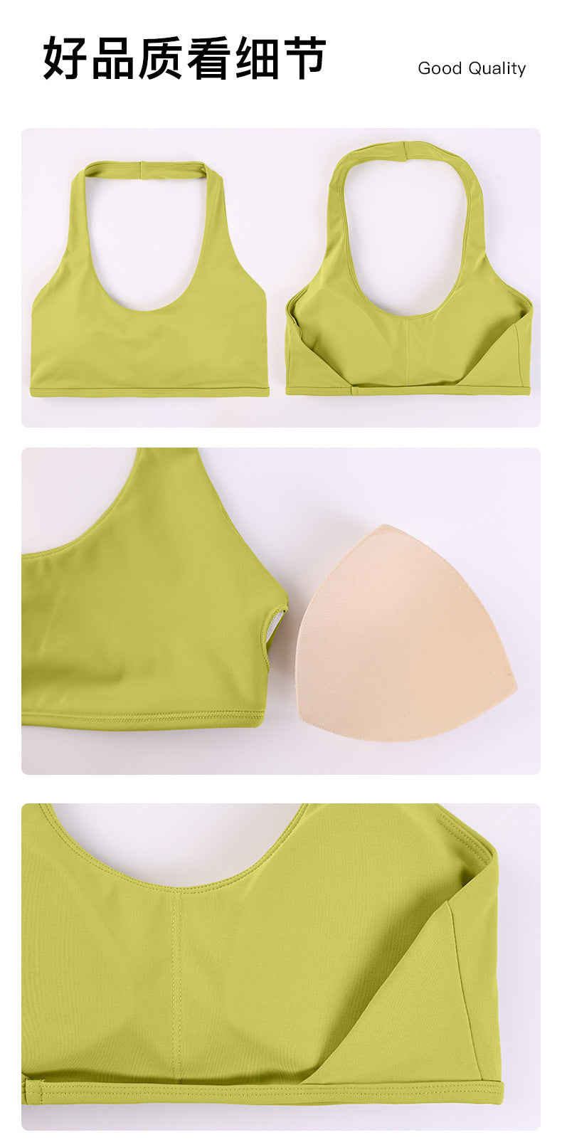 Wholesale Women’s Activewear Top | Shockproof Sports Bra for Running, Fitness & Training | fouregg