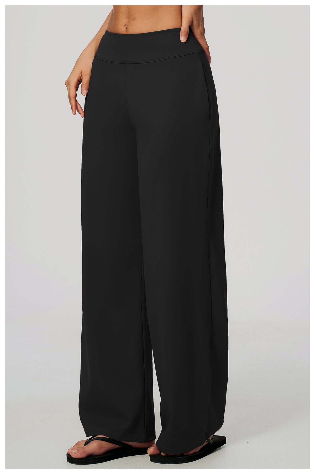 Wholesale Women’s Brushed Sweatpants | Bulk Low-Rise Relaxed-Fit Running Pants 5555 | fouregg