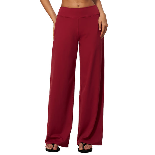 Wholesale Women’s Brushed Sweatpants | Bulk Low-Rise Relaxed-Fit Running Pants 5555 | fouregg