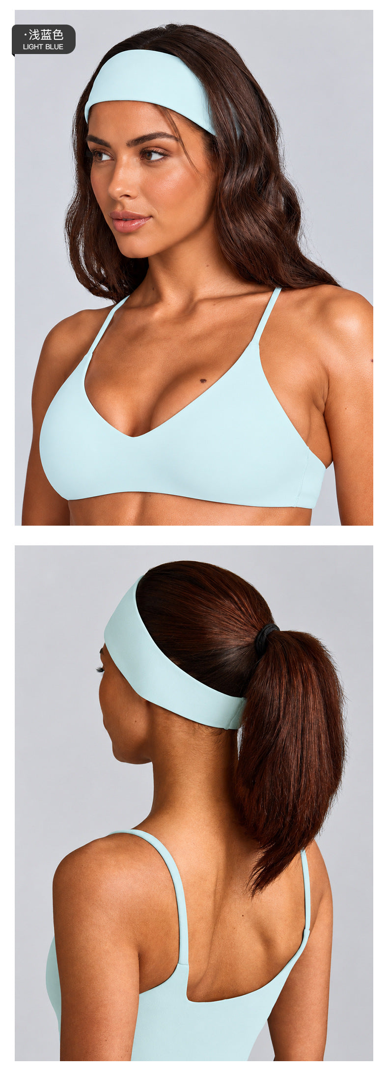 Wholesale Fitness Headband | Moisture-Wicking Workout Hairband for Cycling & Pilates | fouregg