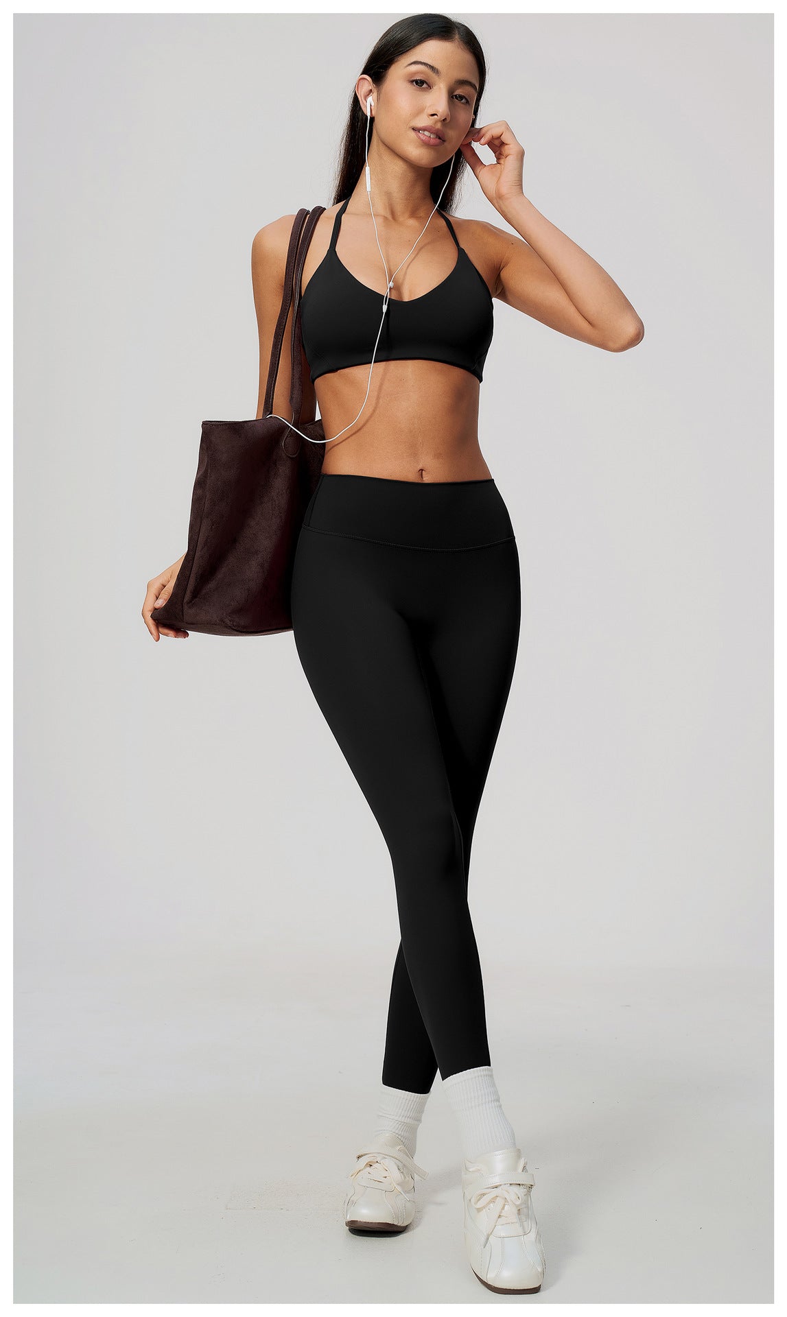 Wholesale Women’s Workout Set 5529 | Slim-Fit Yoga & Fitness Outfit | fouregg