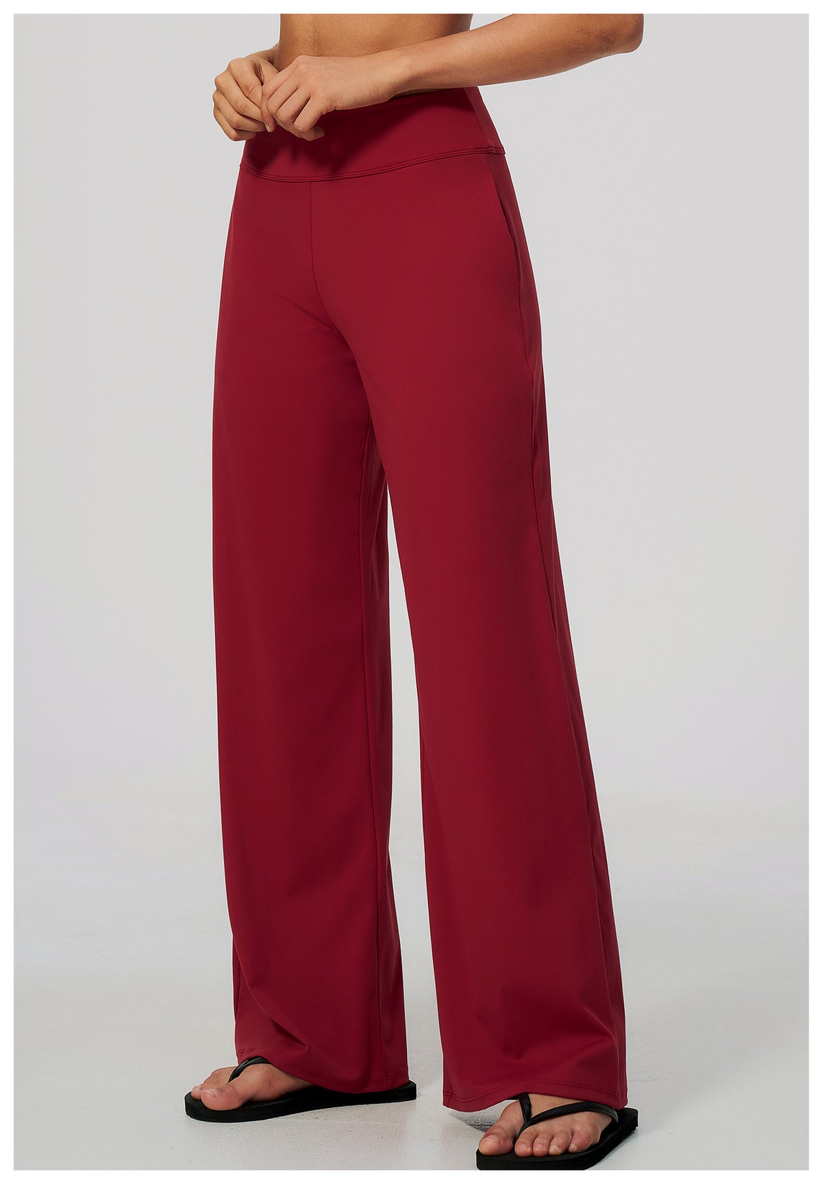Wholesale Women’s Brushed Sweatpants | Bulk Low-Rise Relaxed-Fit Running Pants 5555 | fouregg