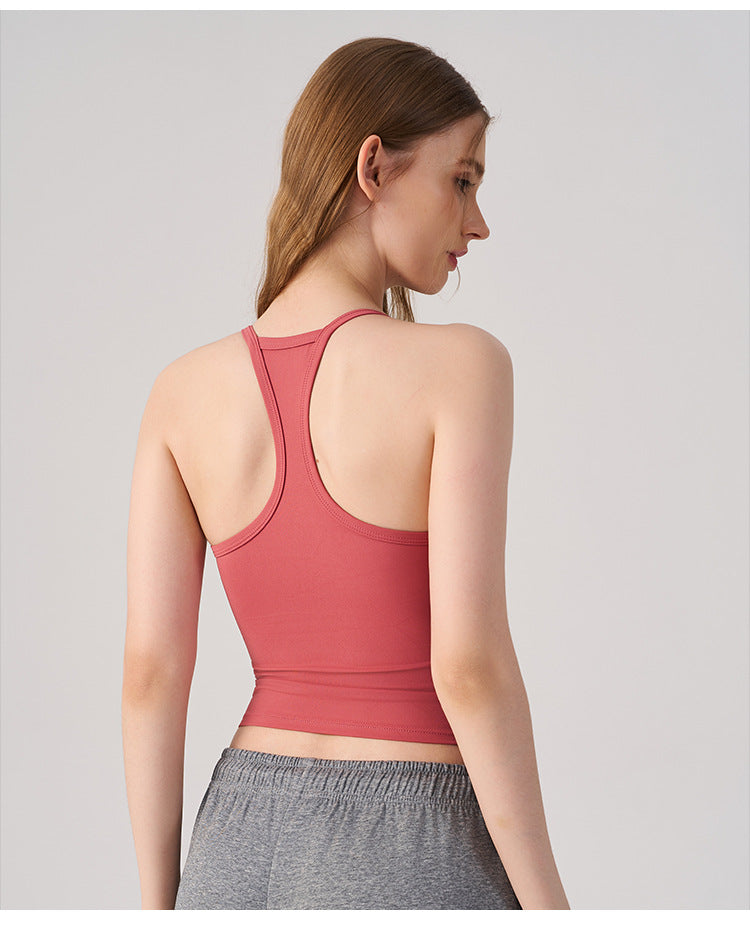 Wholesale Women’s Padded Sports Bra | Bulk High-Stretch Workout & Fitness Tank | fouregg
