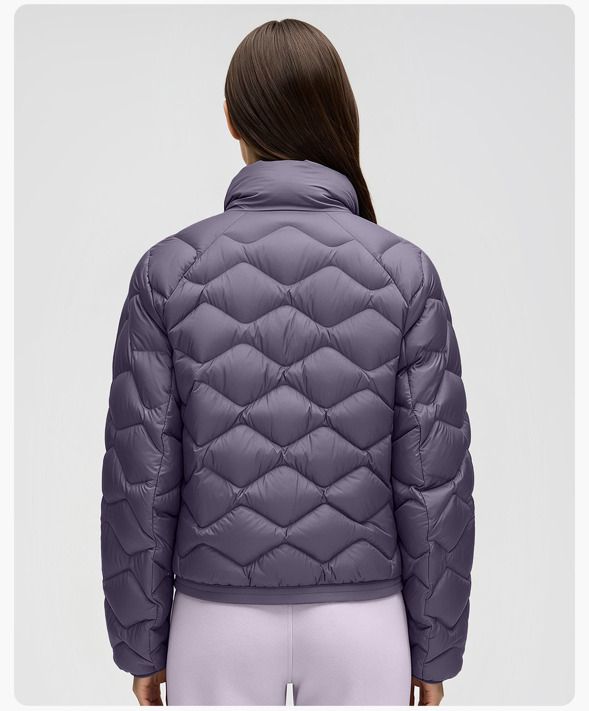 Wholesale Women’s Packable Puffer Jacket D26112 | Lightweight Thermal Outdoor Sports Outerwear | fouregg