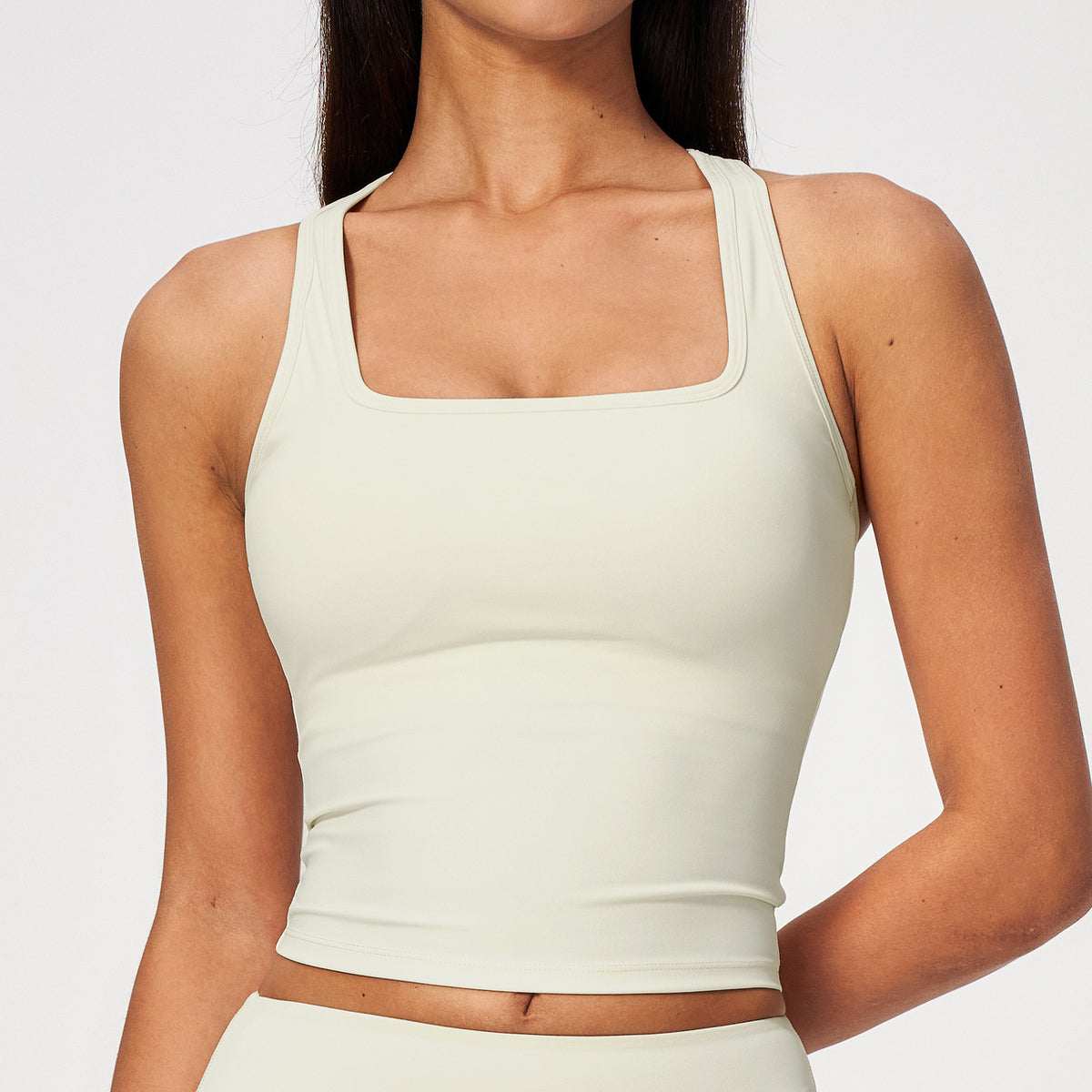 07/2024 Brushed I-shaped beautiful back sports vest women's tight quick-drying casual running fitness top yoga clothes 8819