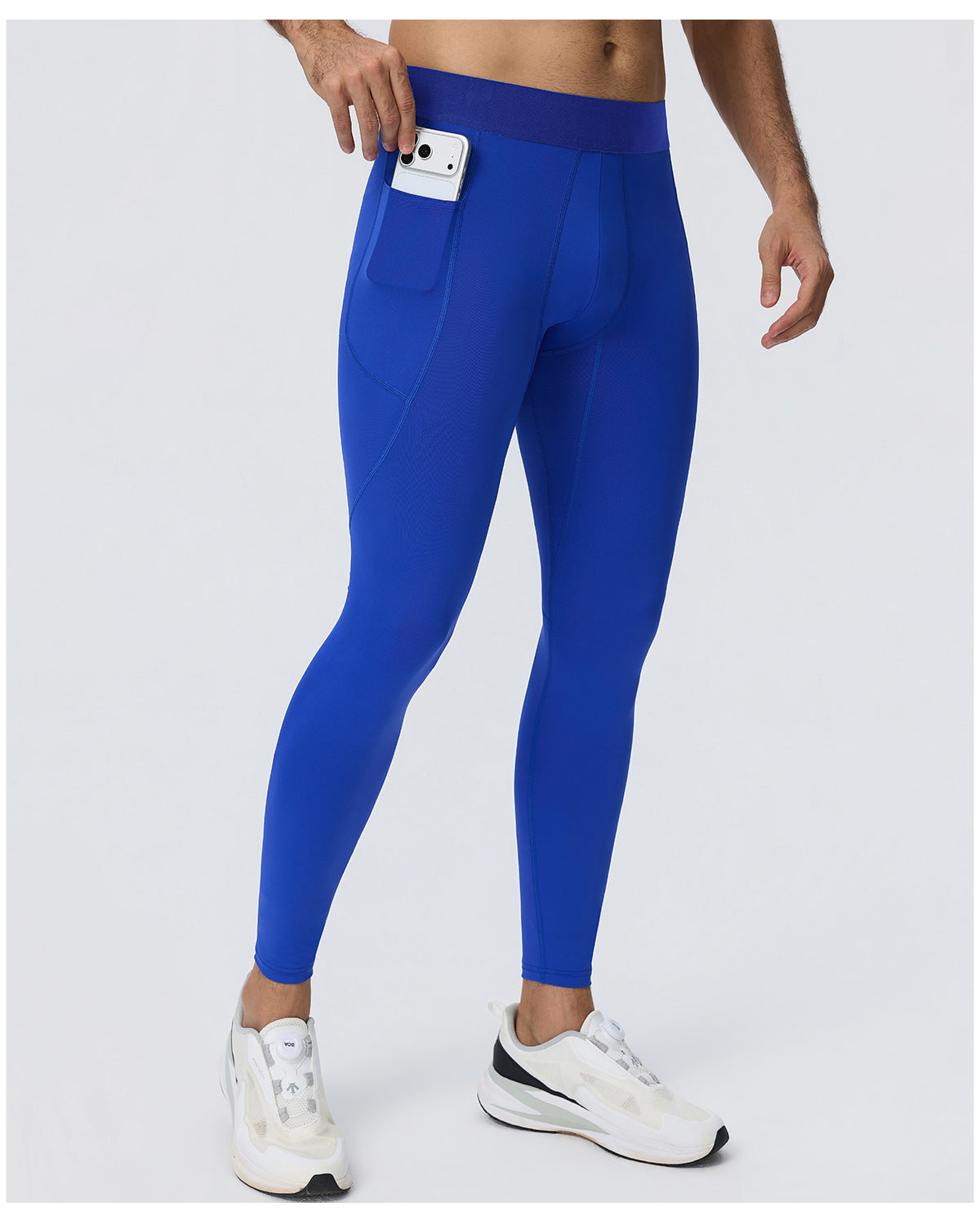 Wholesale Men’s Sculpting Workout Set | High-Stretch T-Shirt & Slim-Fit Fitness Pants | fouregg