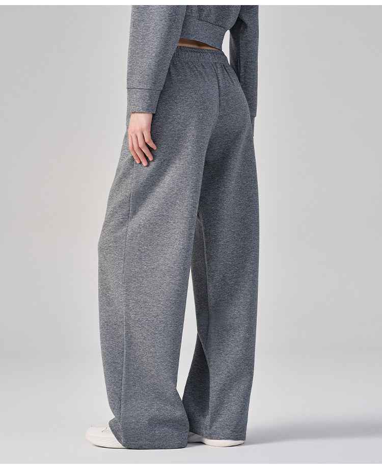 Wholesale Women’s Wide-Leg Pants | Bulk Drapey High-Waist Casual Trousers | fouregg