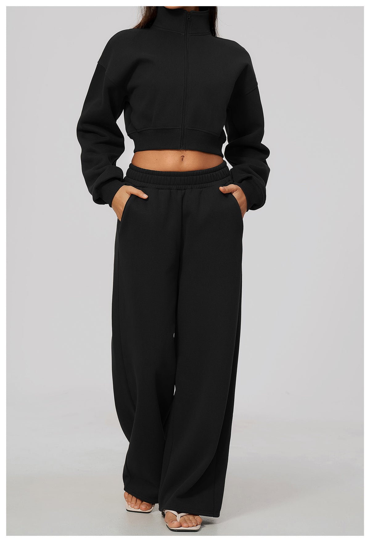 Wholesale Women’s Fleece Sports Pants | Bulk Warm Casual & Fitness Sweatpants 3615 | fouregg
