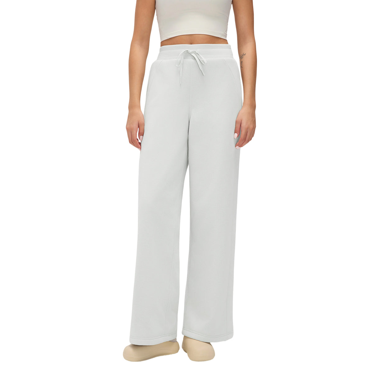 Wholesale Women’s Winter Down Sweatpants D26118 | Relaxed-Fit Thermal Outdoor Trousers | fouregg