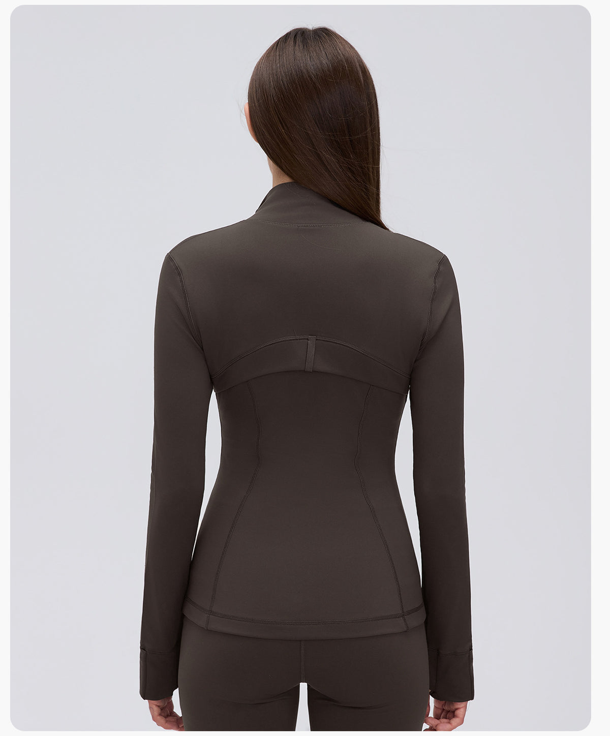 Wholesale Women’s Winter Activewear Jacket D26126 | Slimming High-Neck Outdoor Cycling & Fitness Top | fouregg