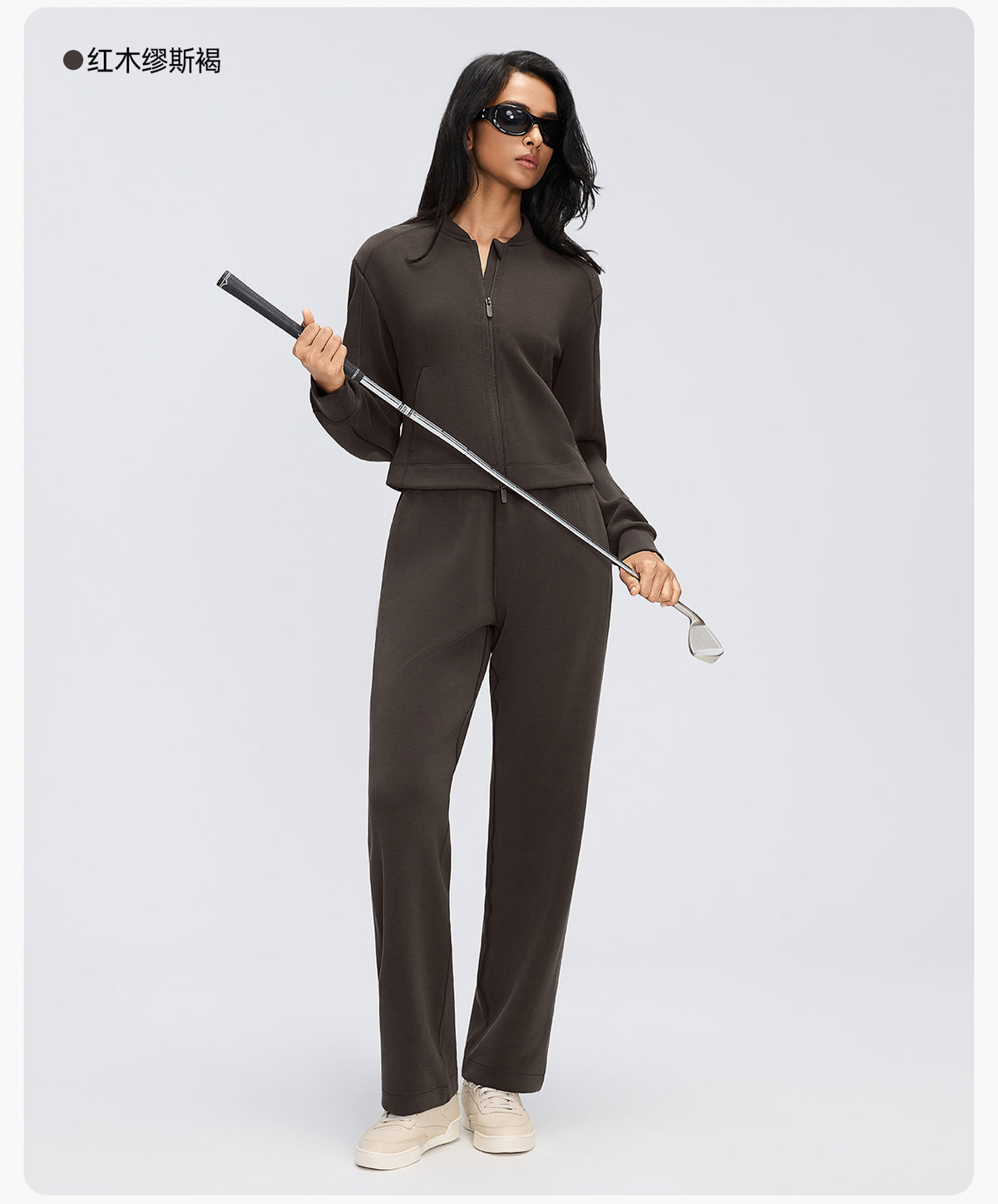 Wholesale Women’s Casual Activewear Jacket D26156 | Cropped Long-Sleeve Training Top | fouregg