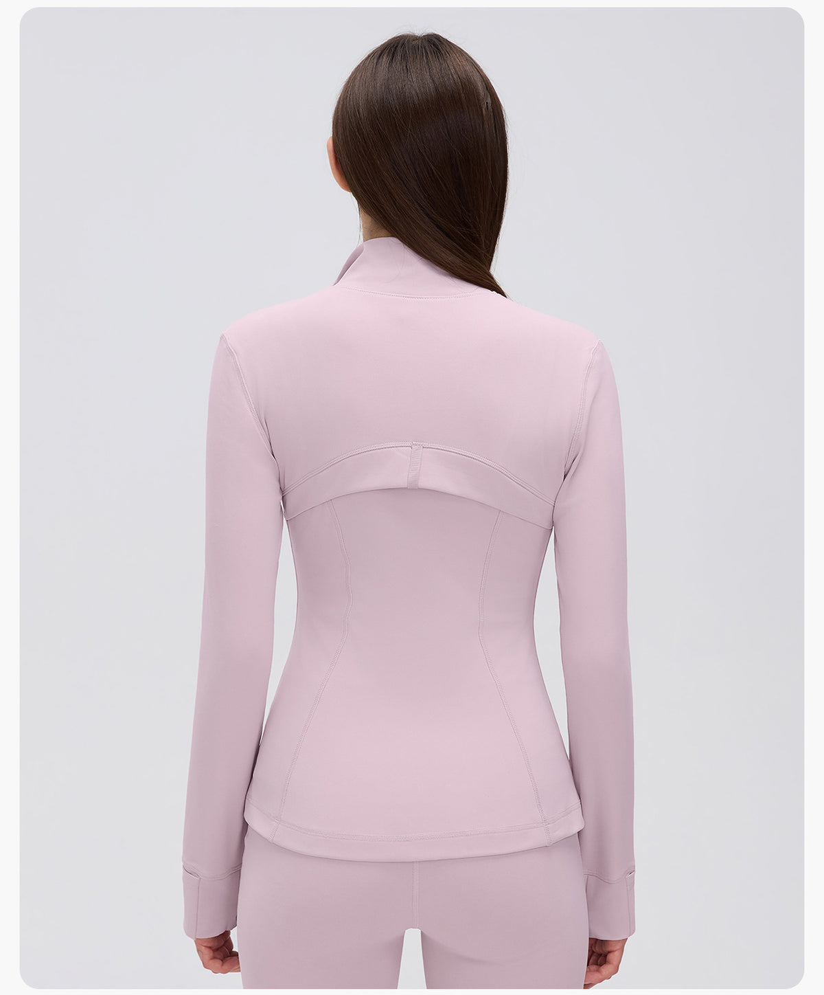 Wholesale Women’s Winter Activewear Jacket D26126 | Slimming High-Neck Outdoor Cycling & Fitness Top | fouregg