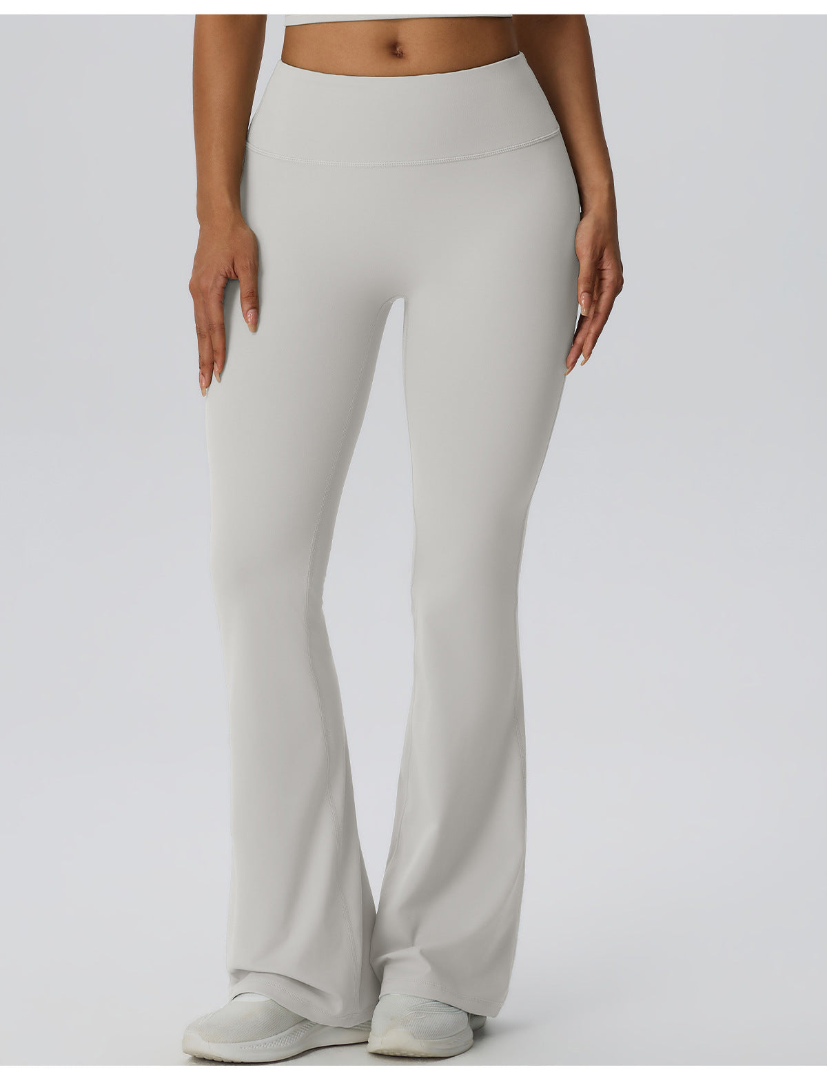 Wholesale Women’s High-Stretch Flare Yoga Pants | Bulk Sculpting Wide-Leg Activewear 62347 | fouregg