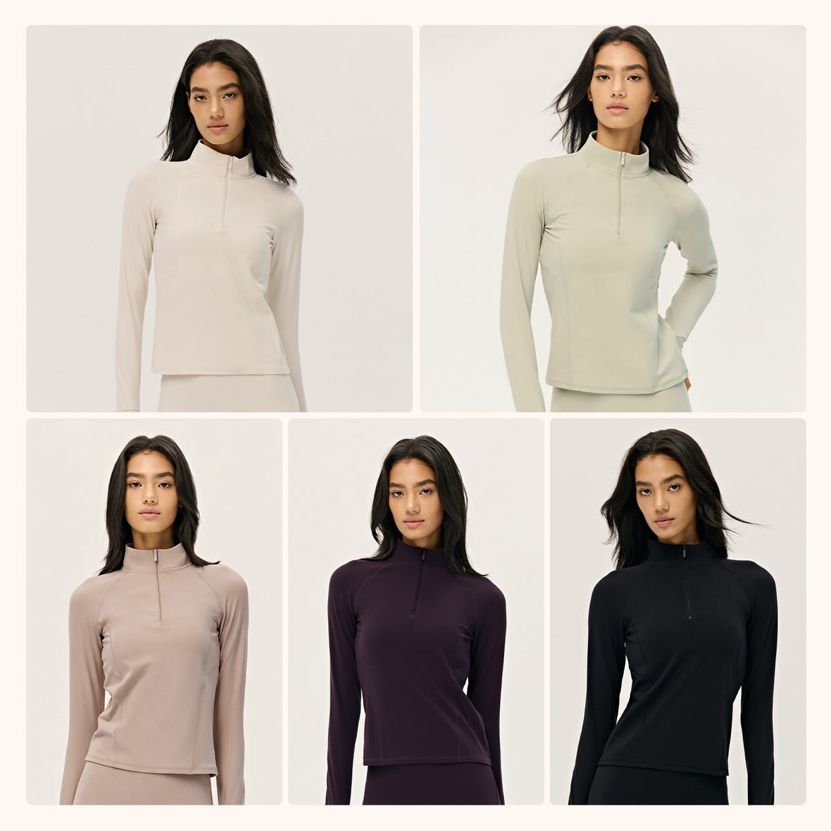 Wholesale Women’s Premium Lycra Sports Jacket | Bulk Long-Sleeve Fitness & Yoga Wear | fouregg