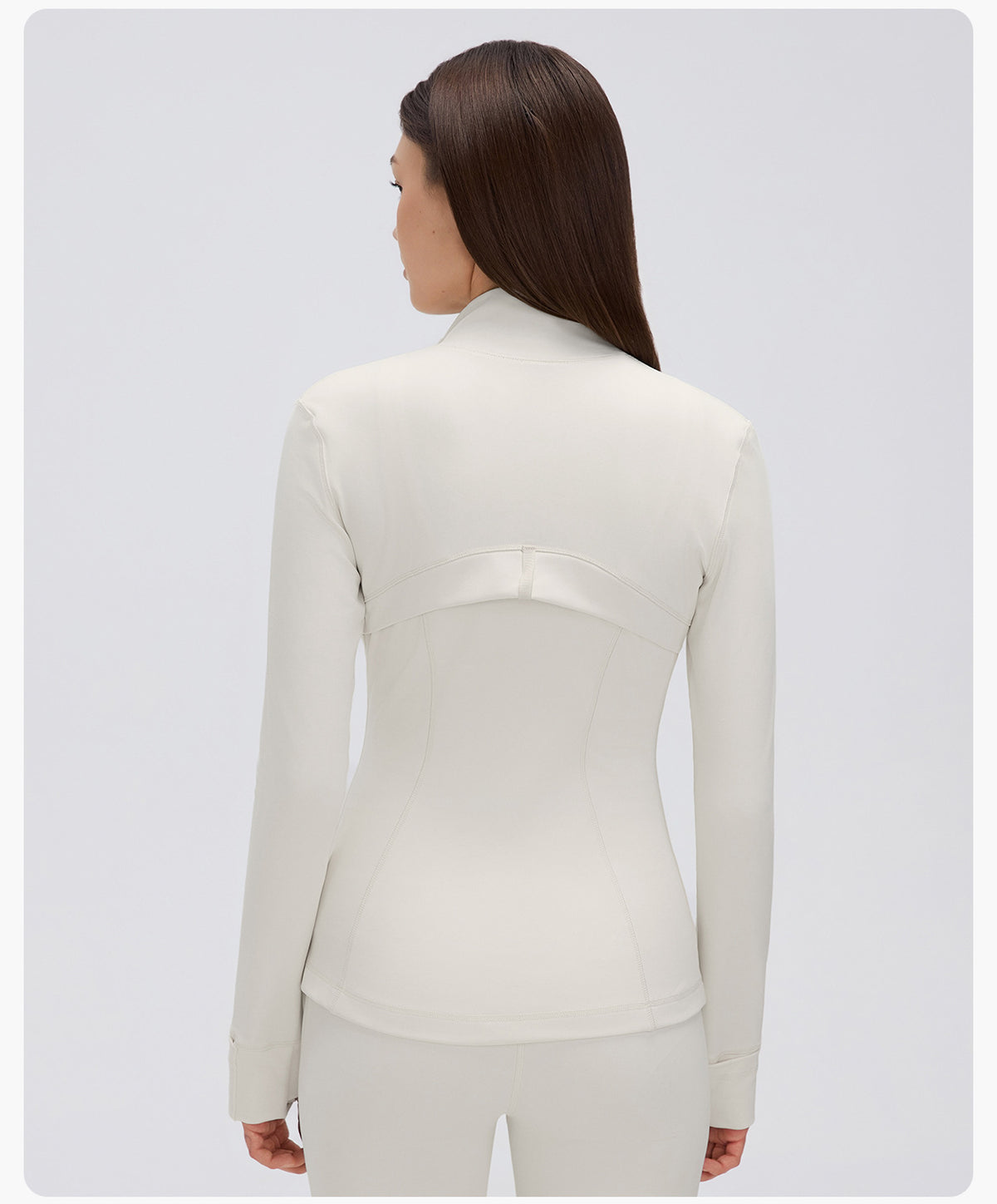 Wholesale Women’s Winter Activewear Jacket D26126 | Slimming High-Neck Outdoor Cycling & Fitness Top | fouregg