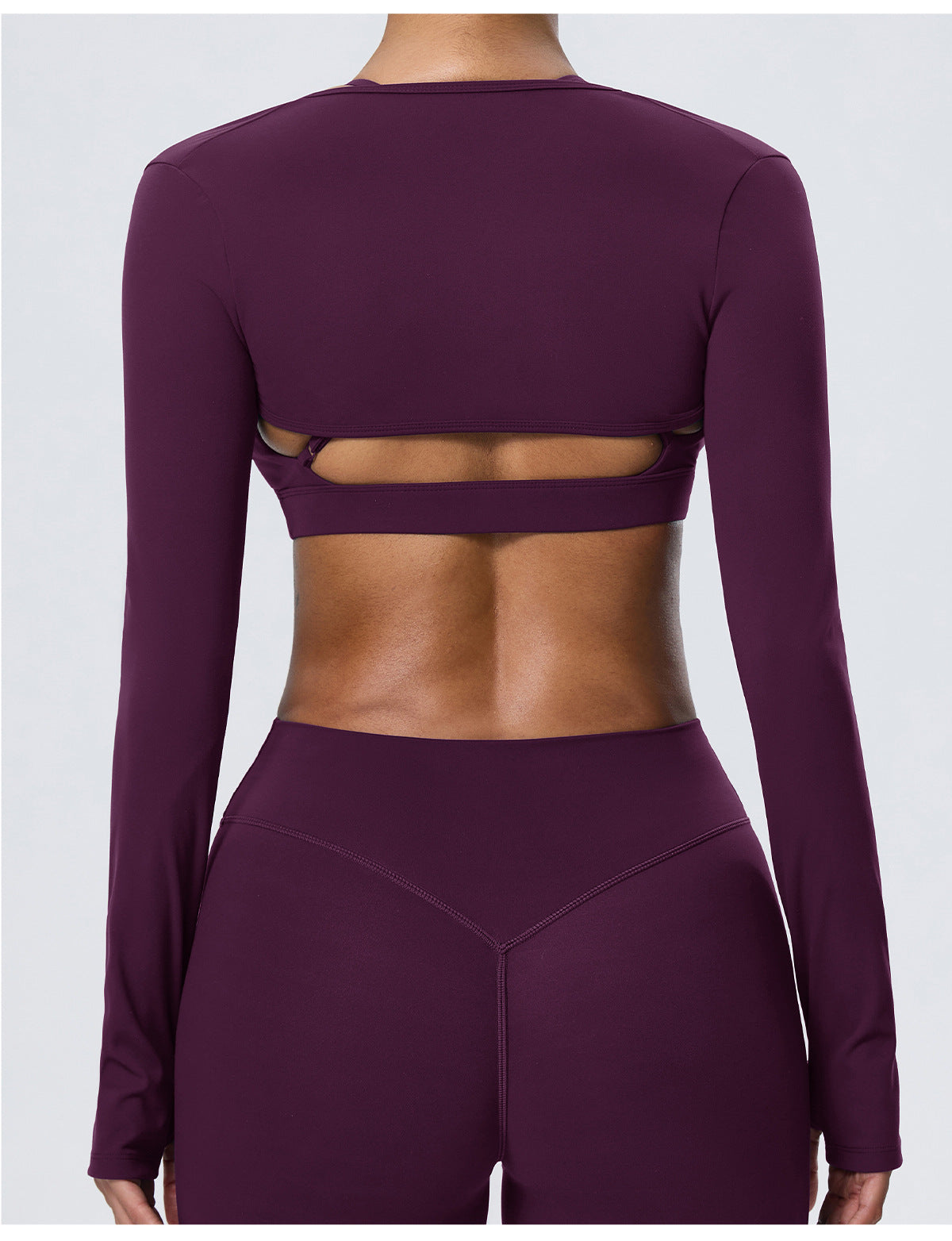 Wholesale Women’s Fitted Yoga Cover-Up | Bulk Double-Brushed Quick-Dry Activewear 62540 | fouregg