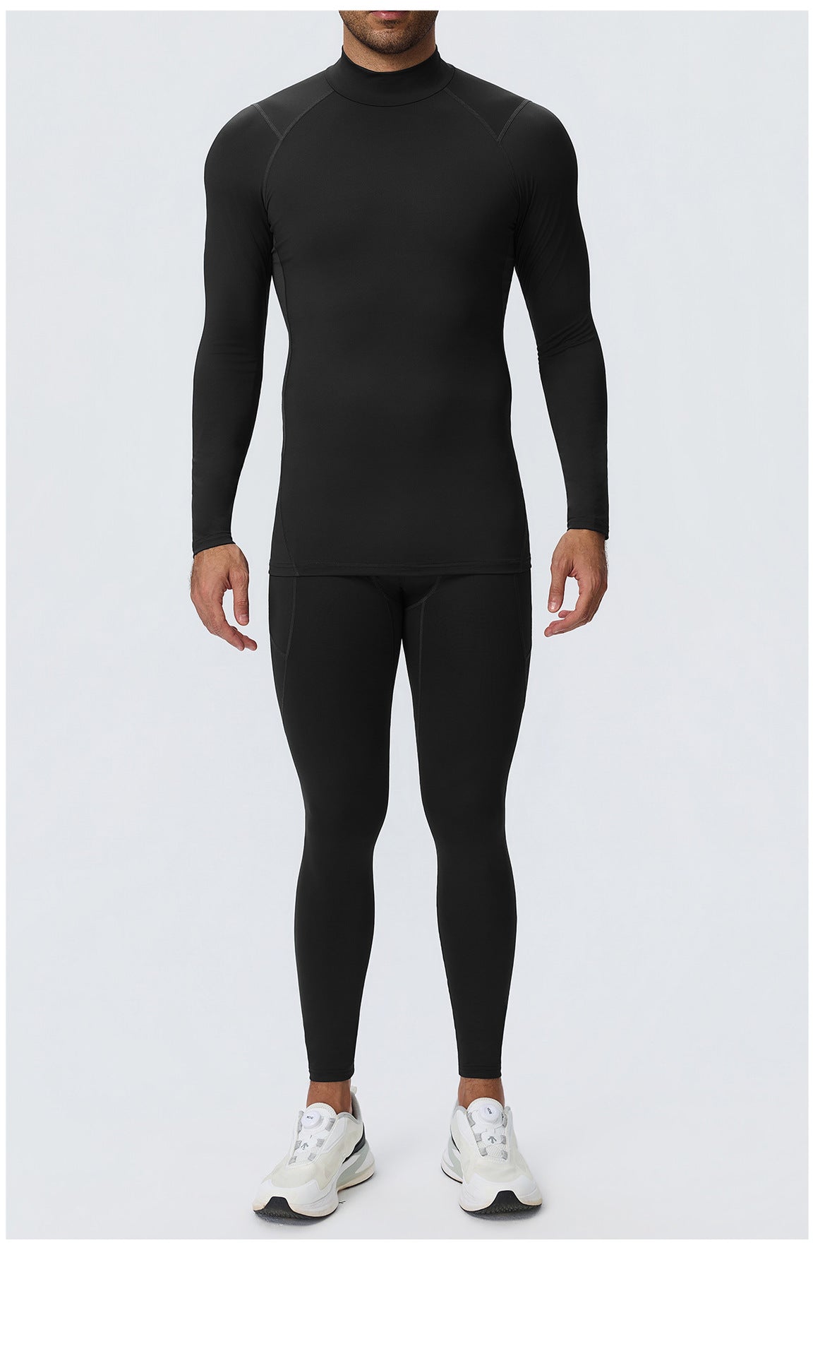 Wholesale Men’s Sculpting Fitness Pants 61302 | Slim-Fit Compression Tights for Running & Training | fouregg