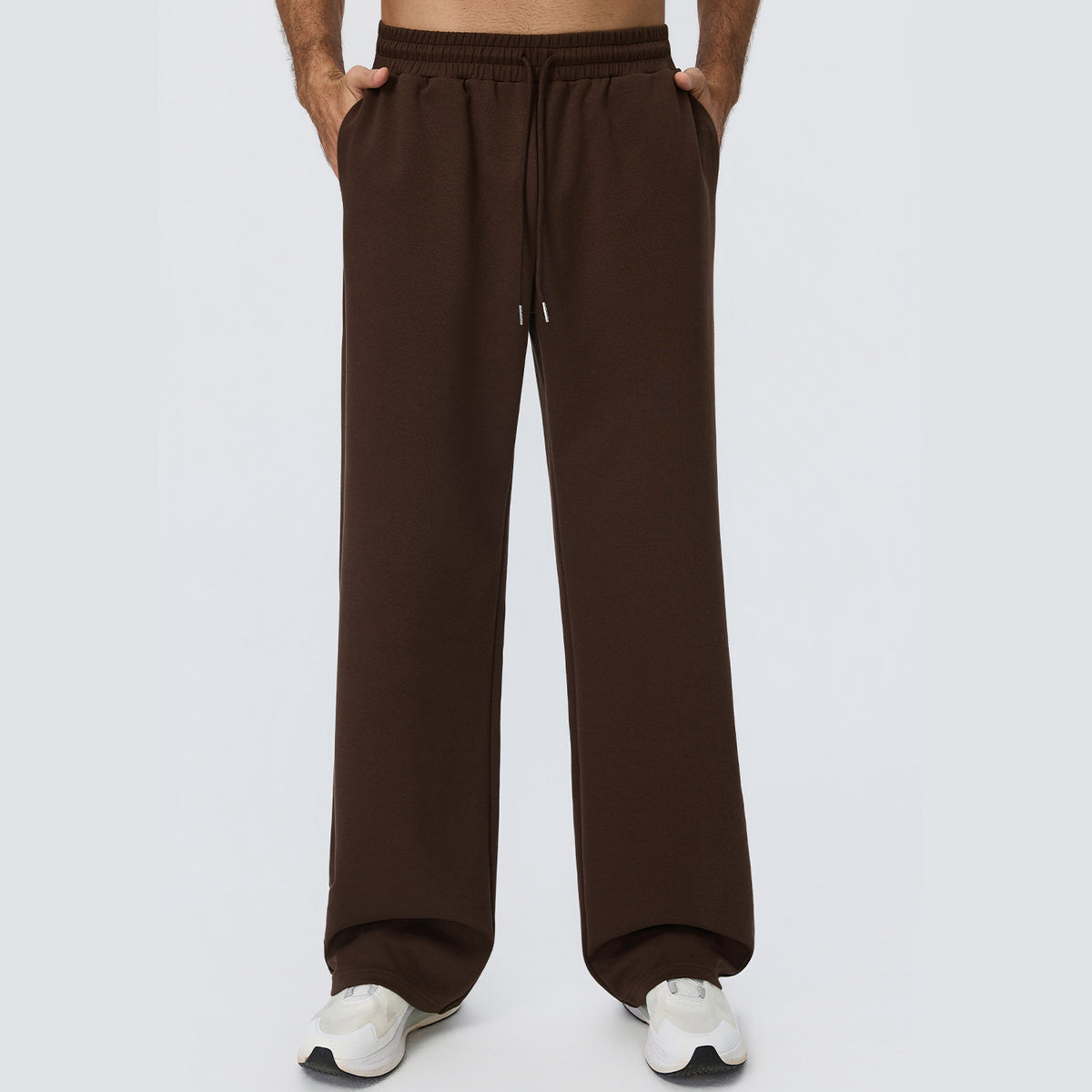 Wholesale Men’s Thermal Joggers | Bulk Relaxed-Fit Casual & Fitness Pants 61301 | fouregg - Clay Brown