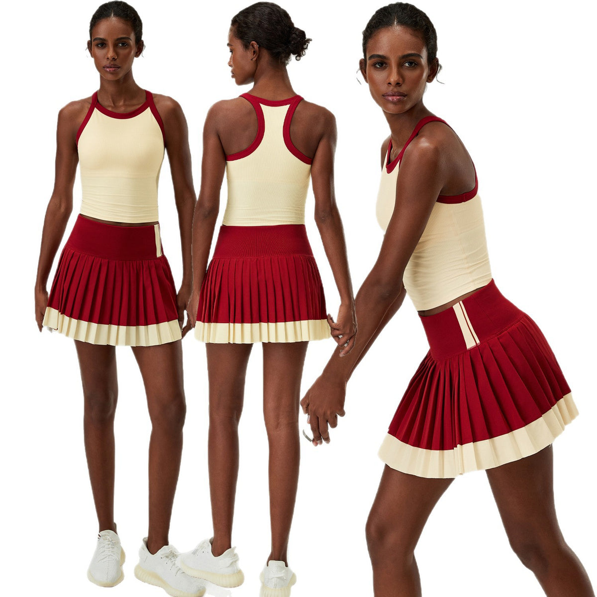 Wholesale Women’s Pleated Athletic Skirt | Plus-Size Tennis, Running & Badminton Skort | fouregg
