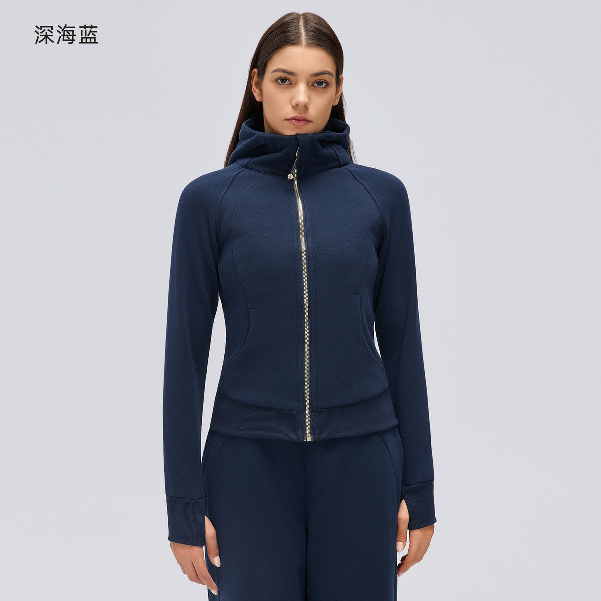 Wholesale Women’s Winter Puffer Tracksuit | Hooded Down Jacket & Relaxed-Fit Sports Trousers | fouregg