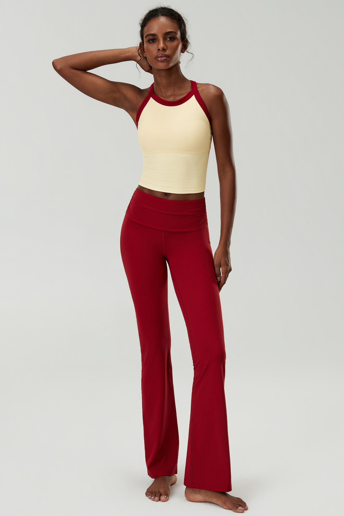 Wholesale Plus Size Women’s Fitness Set | Bulk Sculpting Running & Workout Wear | fouregg