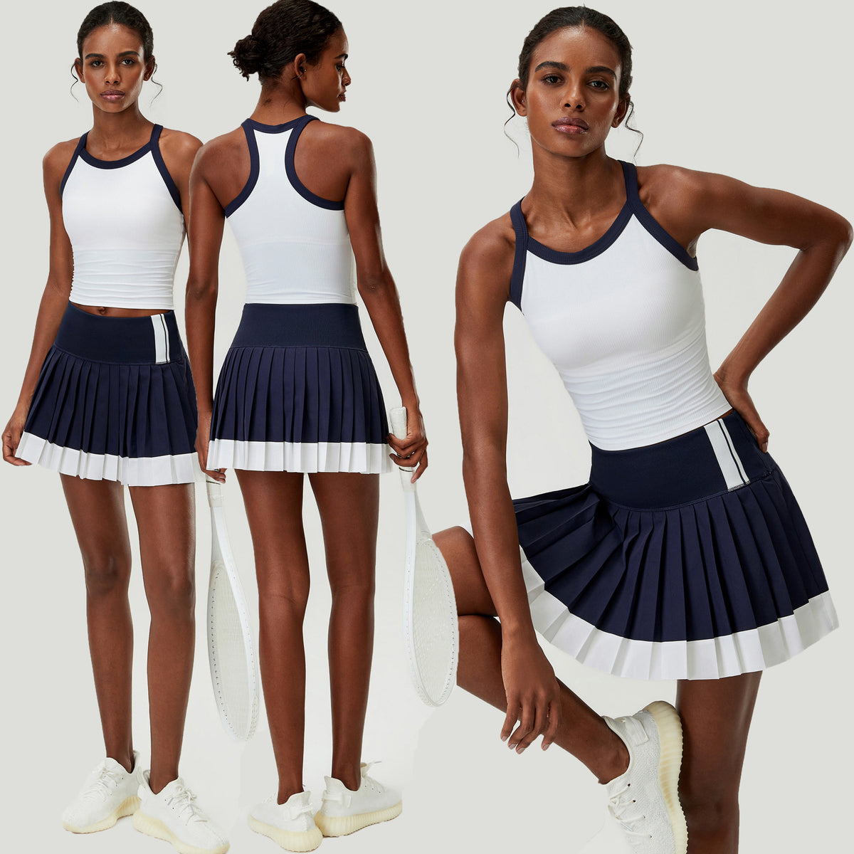Wholesale Women’s Pleated Athletic Skirt | Plus-Size Tennis, Running & Badminton Skort | fouregg