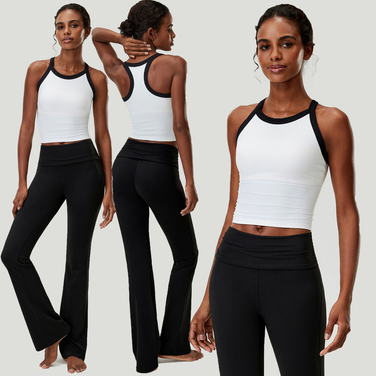 Wholesale Plus Size Women’s Fitness Set | Bulk Sculpting Running & Workout Wear | fouregg