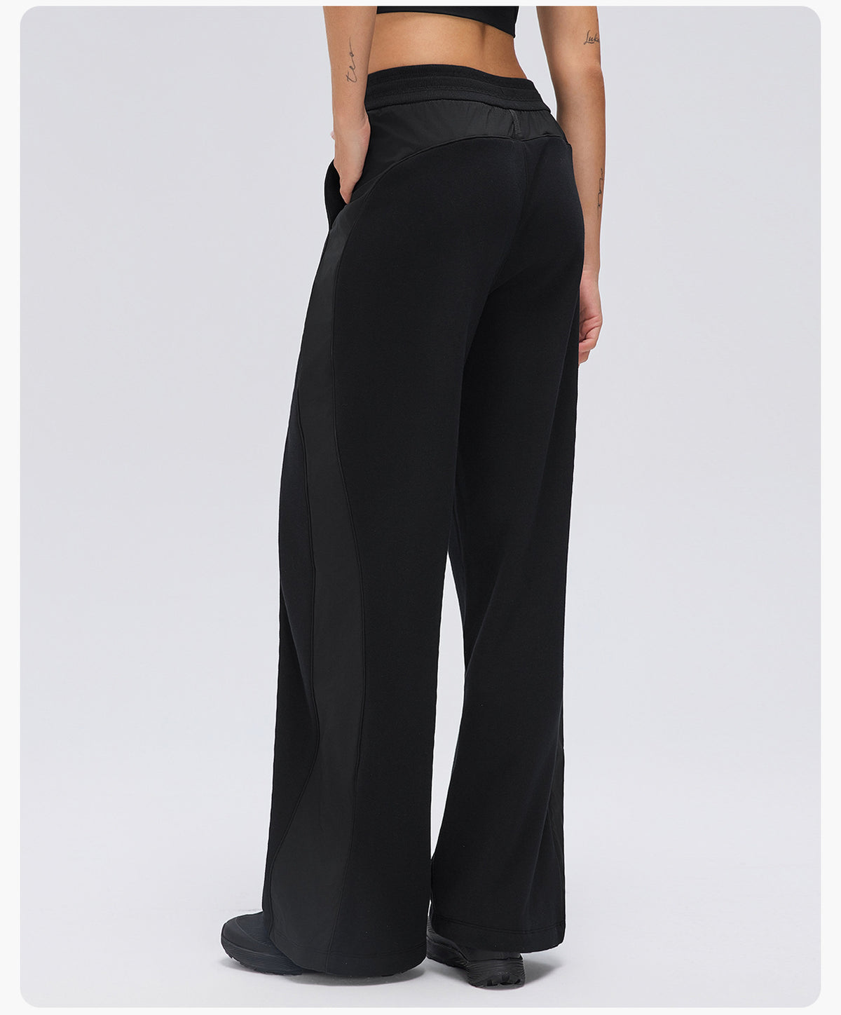 Wholesale Women’s Winter Straight-Leg Sweatpants | Relaxed-Fit Thermal Running & Workout Trousers | fouregg