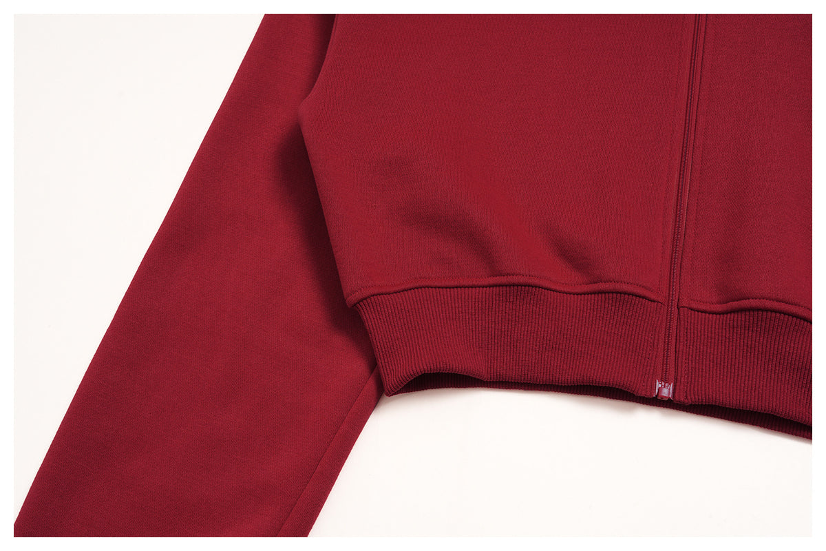 Wholesale Women’s Cropped Sports Jacket | Bulk Warm Windproof Fleece 3615 | fouregg