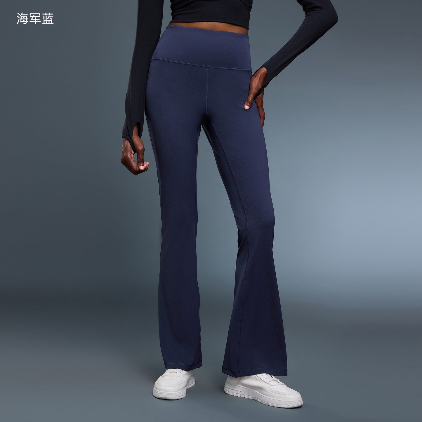 04/2024 Slim slim high waist and hip lift fashion all-match nude micro-la yoga pants women