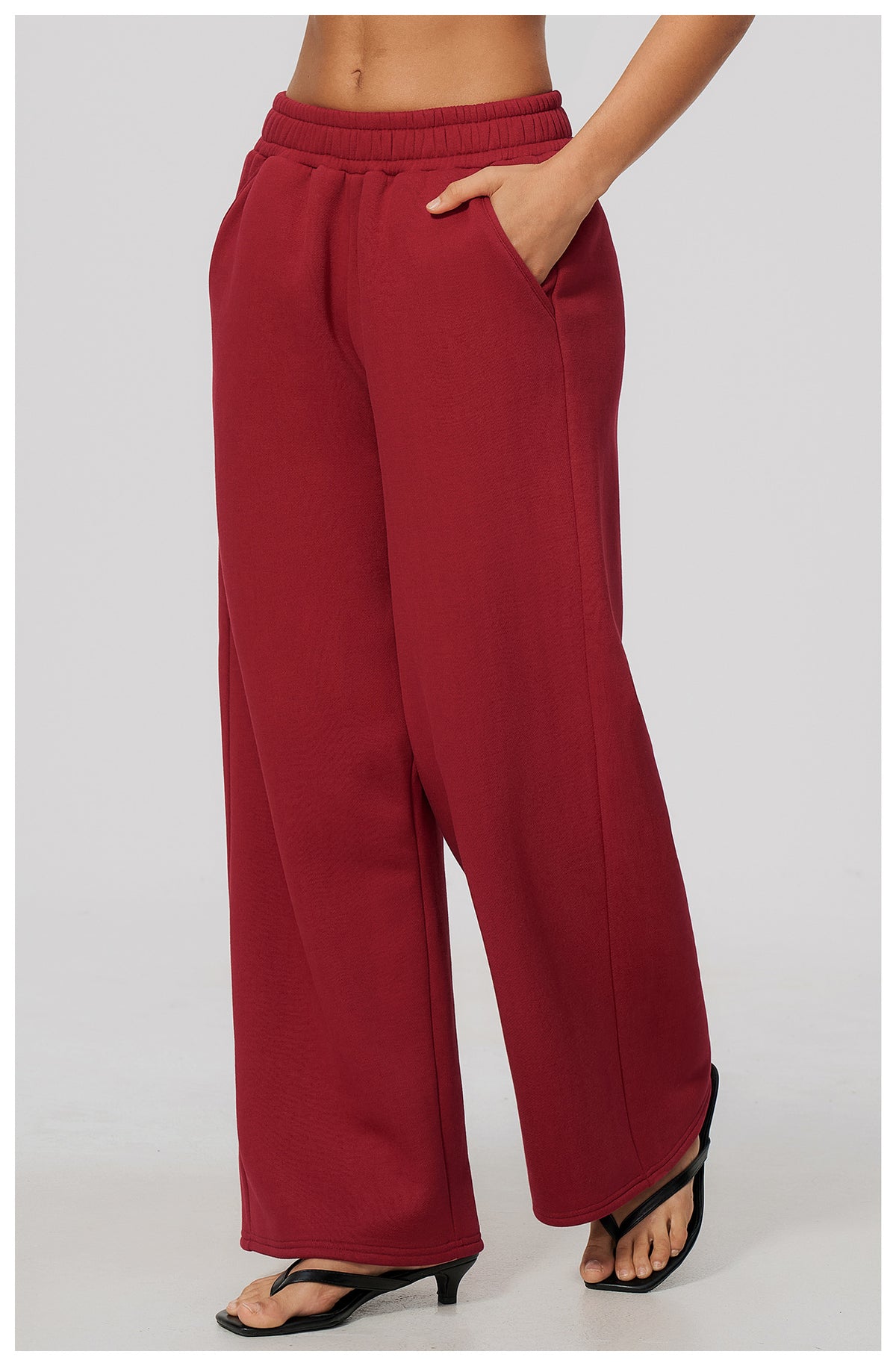 Wholesale Women’s Fleece Sports Pants | Bulk Warm Casual & Fitness Sweatpants 3615 | fouregg