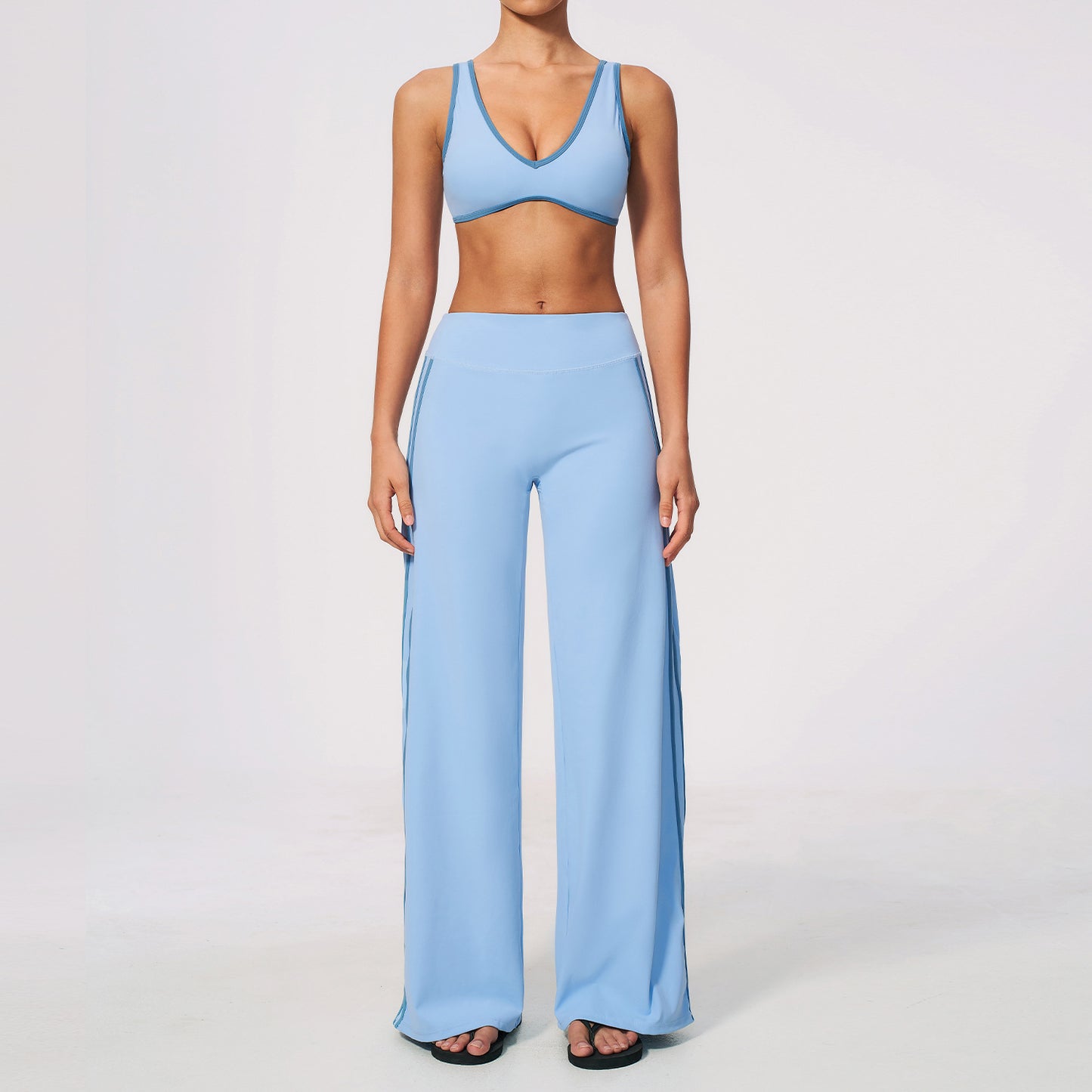 Custom Private Label 3588 Slim Fit Body-Shaping Yoga Set | Wholesale | fouregg