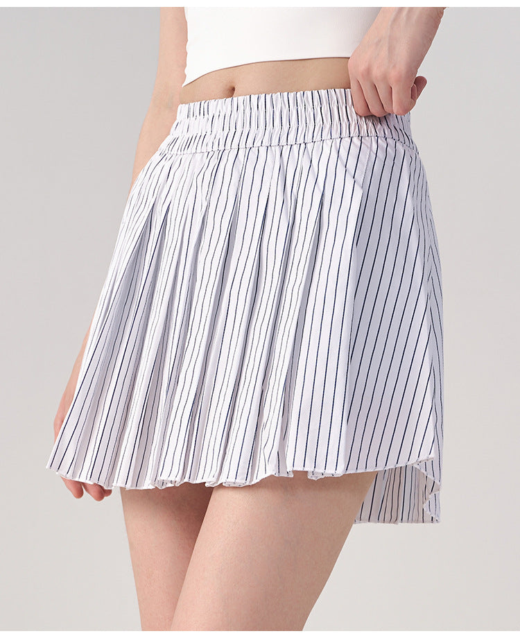 Wholesale Women’s Pleated Tennis Skirt | Bulk A-Line Workout & Fitness Skorts | fouregg