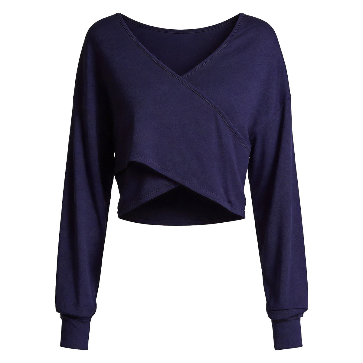 Wholesale Women’s Crossover Yoga Cardigan | Premium Lightweight Loose-Fit Activewear Jacket | fouregg