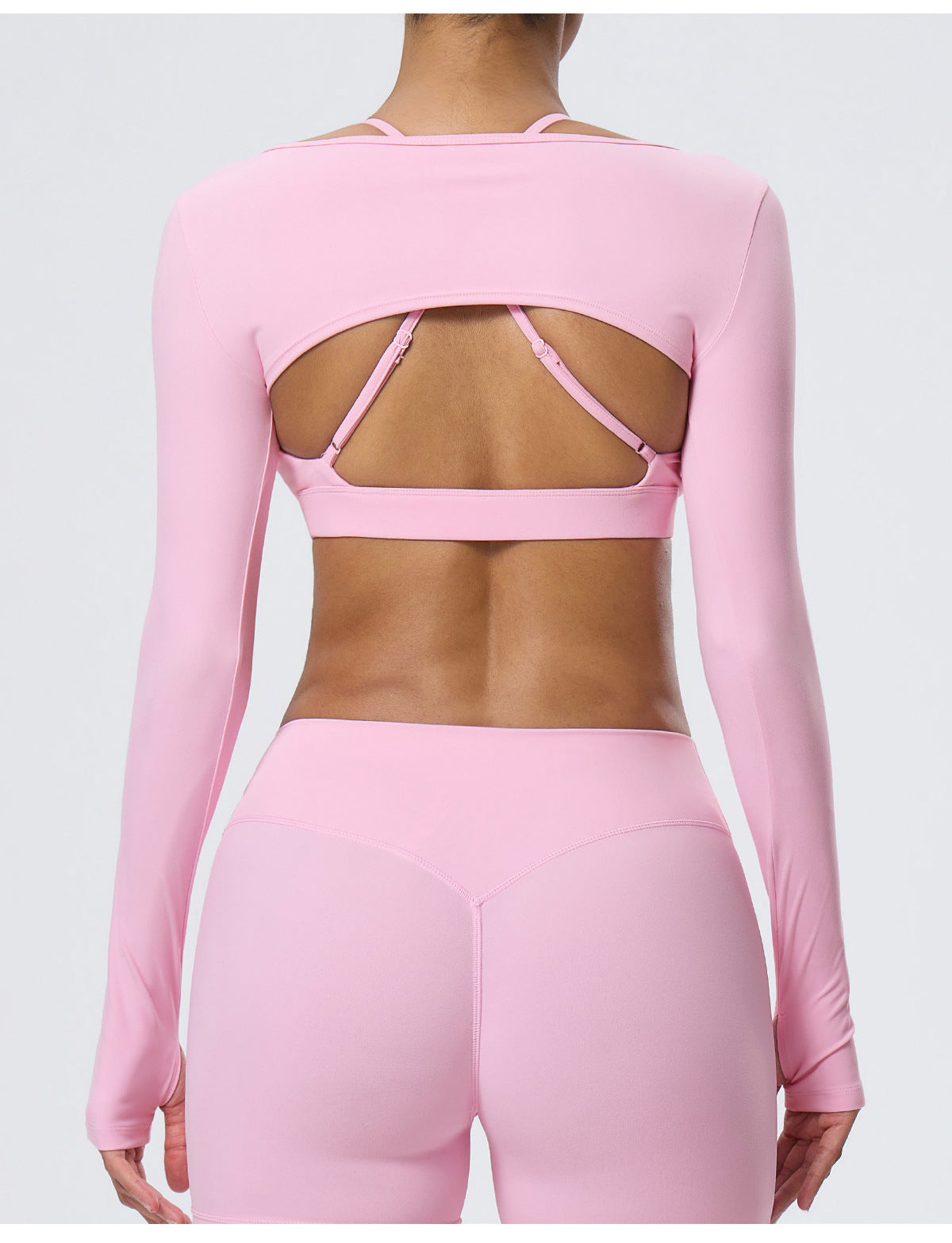 Wholesale Women’s Double-Brushed Activewear Set | Bulk 2-Piece Yoga & Fitness Wear | fouregg