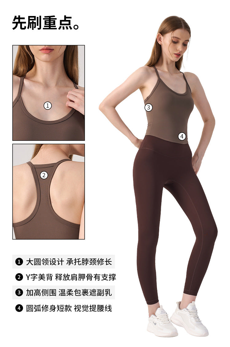 Wholesale Women’s Padded Sports Bra | Bulk High-Stretch Workout & Fitness Tank | fouregg