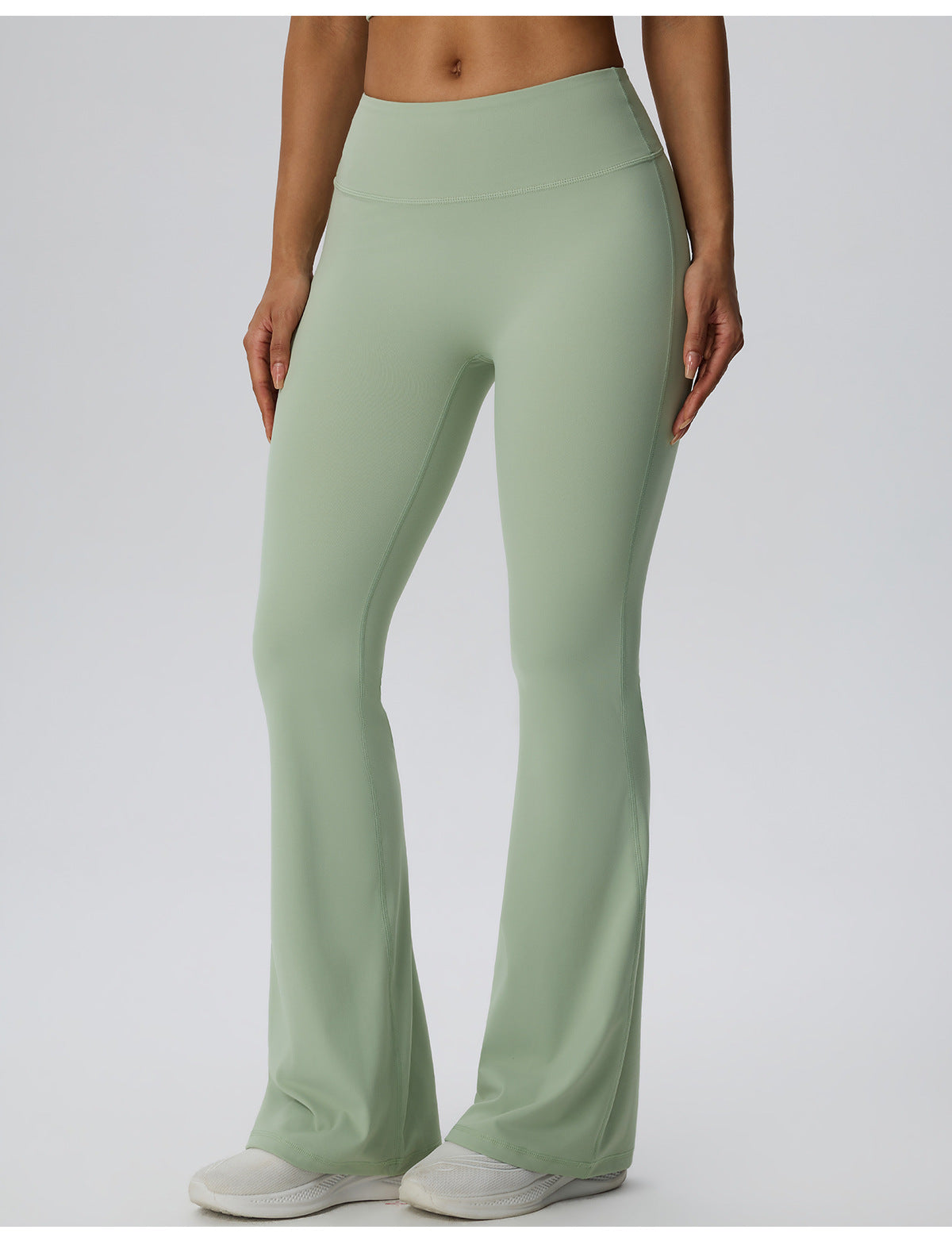 Wholesale Women’s High-Stretch Flare Yoga Pants | Bulk Sculpting Wide-Leg Activewear 62347 | fouregg