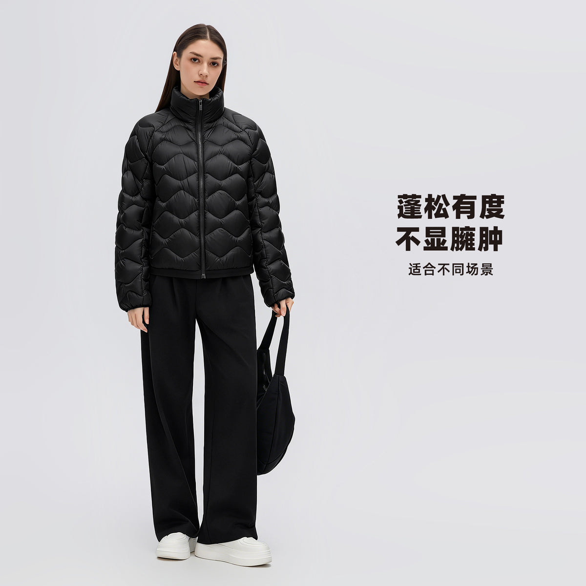 Wholesale Women’s Packable Puffer Jacket D26112 | Lightweight Thermal Outdoor Sports Outerwear | fouregg