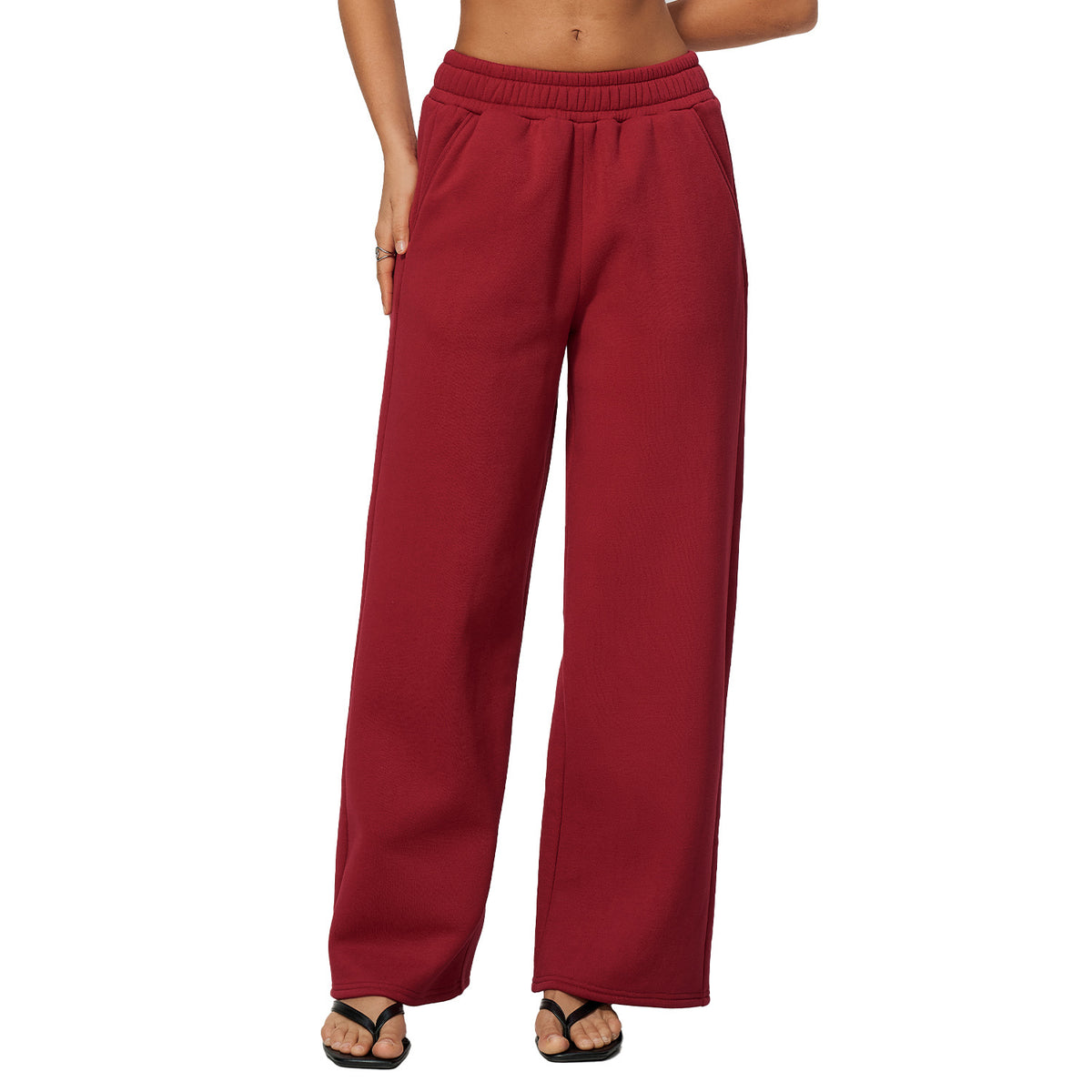 Wholesale Women’s Fleece Sports Pants | Bulk Warm Casual & Fitness Sweatpants 3615 | fouregg