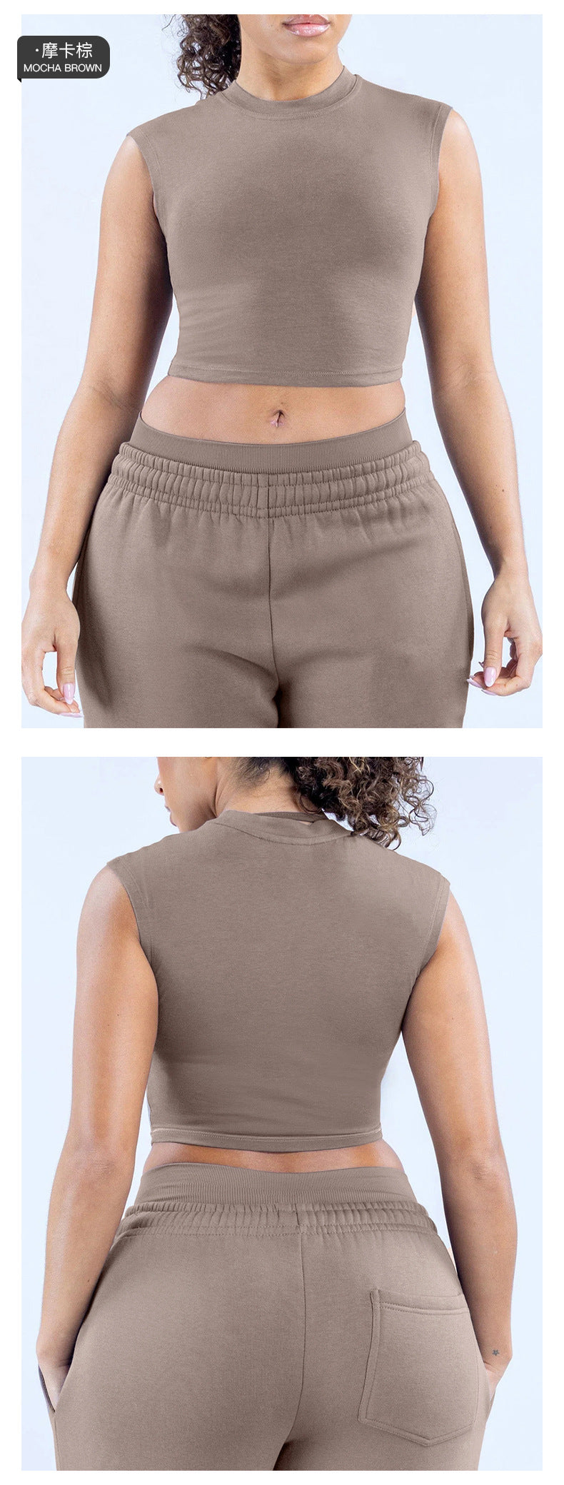 Wholesale Women’s Activewear Top | Quick-Dry Wide-Shoulder Crop Tank for Pilates & Training | fouregg