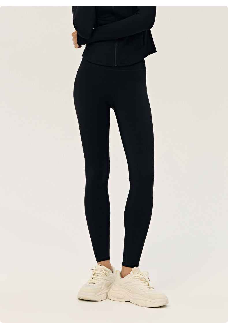 Wholesale Women’s Winter Yoga Pants | Warm High-Waist Tummy-Control Leggings with No Side Seams | fouregg