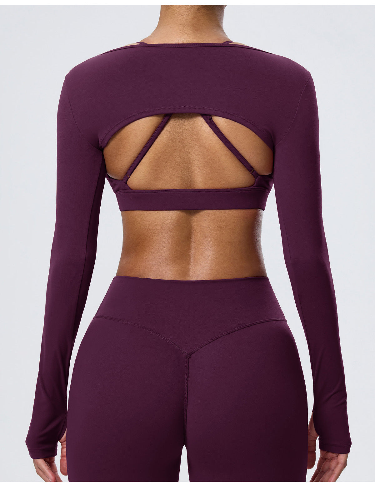 Wholesale Women’s Double-Brushed Activewear Set | Bulk 2-Piece Yoga & Fitness Wear | fouregg