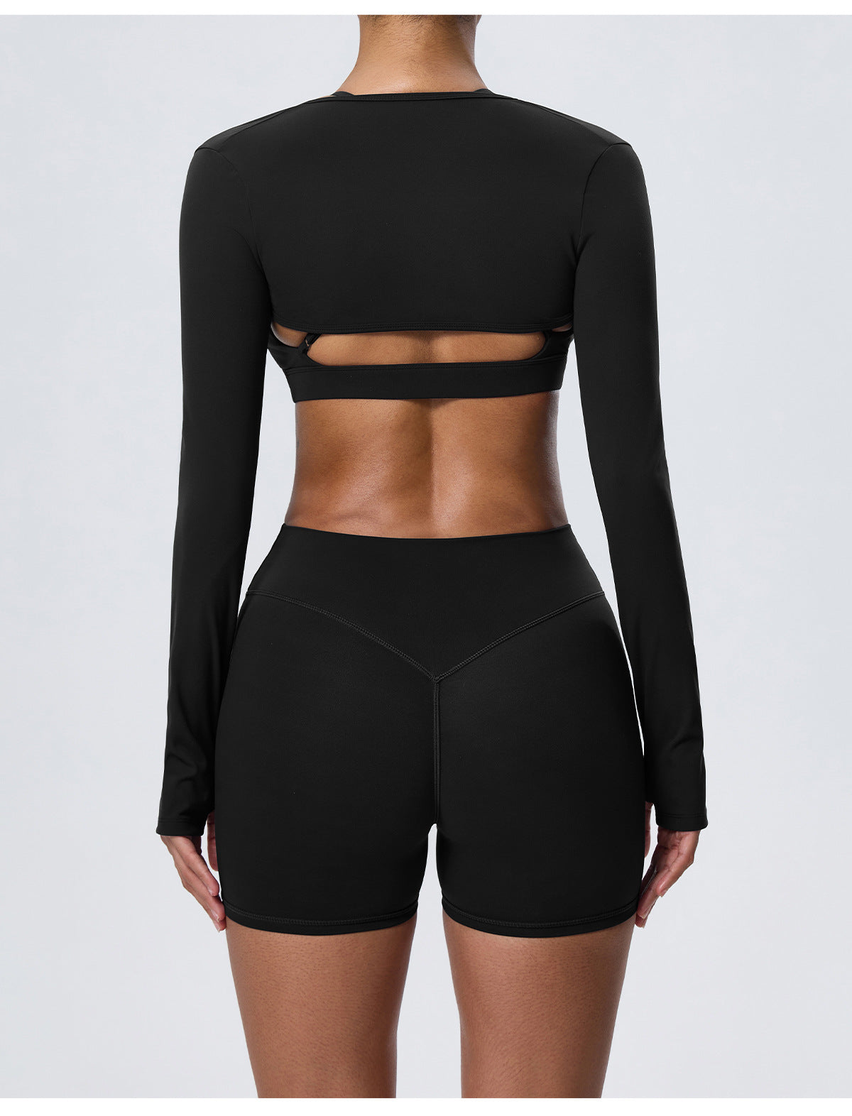 Wholesale Women’s Double-Brushed Activewear Set | Bulk 3-Piece Yoga & Running Outfit | fouregg