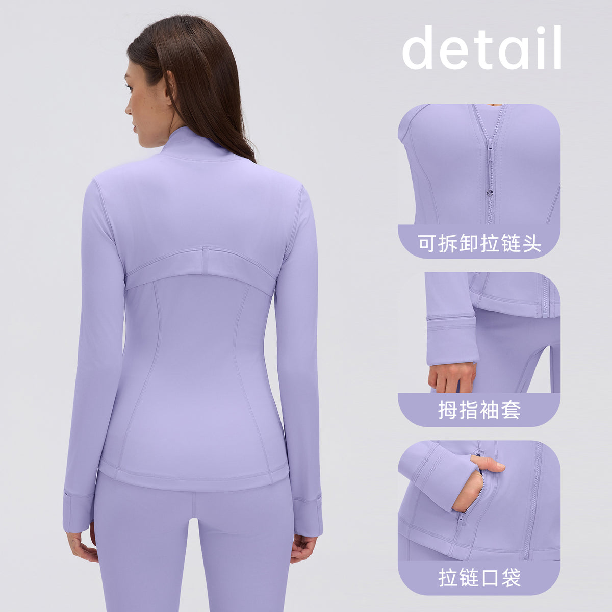 Wholesale Women’s Winter Activewear Jacket D26126 | Slimming High-Neck Outdoor Cycling & Fitness Top | fouregg