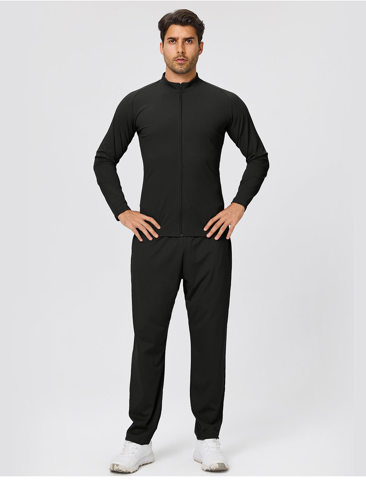 Wholesale Men’s Winter Sports Set | Bulk Lightweight Fleece Fitness & Casual Wear | fouregg
